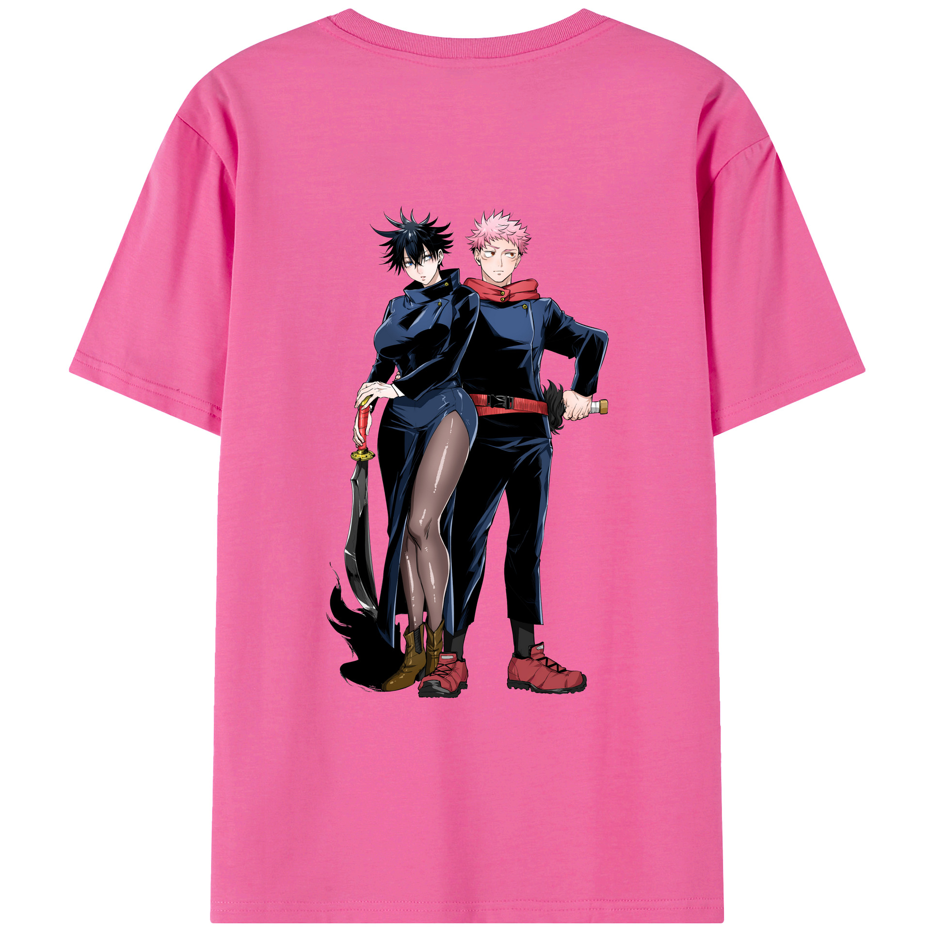 （画像用） 呪術廻戦 Jujutsu Kaisen レディース半袖Tシャツ(バックプリント)